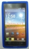 Funda gel silicona Lg Optimus L7  p700/p705 azul oscuro