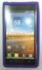 Funda gel silicona Lg Optimus L7  p700/p705 morada