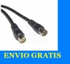 CABLE DE ANTENA 1.5M MACHO-HEMBRA NEGRO