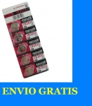 5 X PILA BATERIA BOTON MAXELL 3v LITHIUM LITIO CR2032